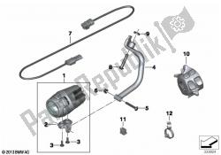 Retrofit LED auxiliary headlight