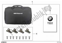 compartiment de rangement, topcase tour