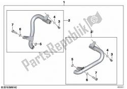 Engine protection bar