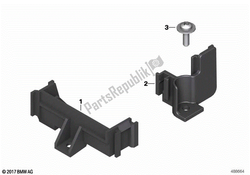 Todas las partes para Portafusibles de BMW K 1600 GT 48 2017 - 2018