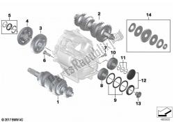 Individual transmission parts