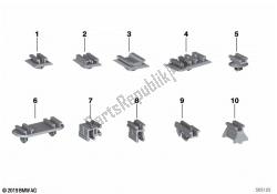 Plug-in connection bracket