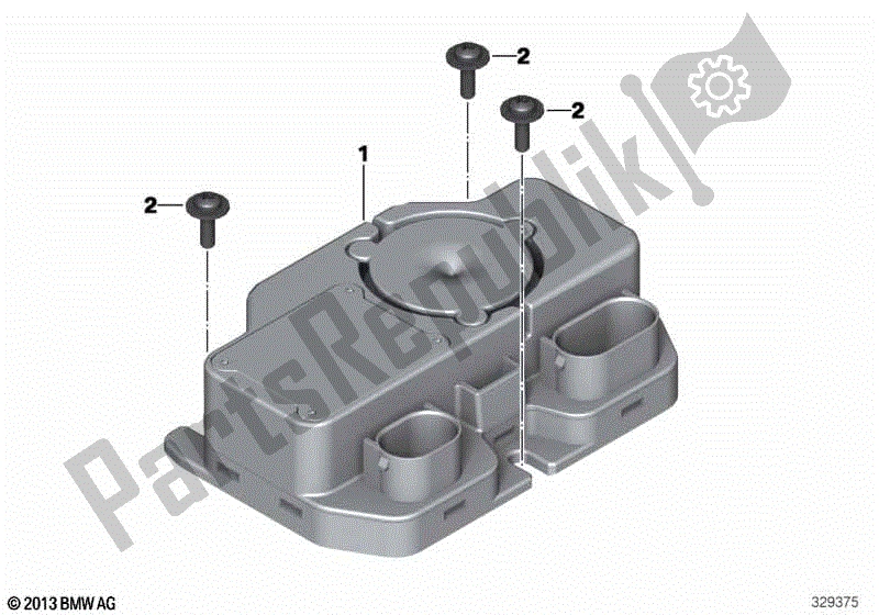 Todas las partes para Sistema De Alarma Antirrobo Modernizado de BMW K 1600 GT 48 2017 - 2018