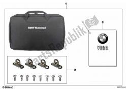 compartiment de rangement, topcase tour