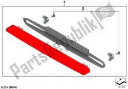 Auxiliary brake light, Tour Topcase