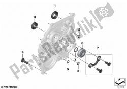 Bearing in housing, seals