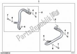 Engine protection bar