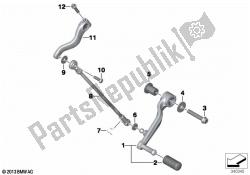 External gearshift parts/Shift lever