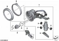 bomba de combustible y sensor de nivel de combustible