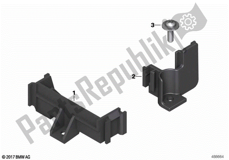 Todas las partes para Portafusibles de BMW K 1600 GTL 48 2010 - 2016