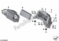 sistema de sonido de admisión