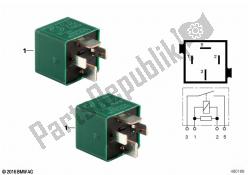 relé, sin contacto, verde pino