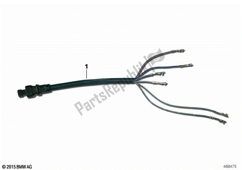 Todas las partes para Cable De Reparación, Puño Del Acelerador de BMW K 1600 GTL 48 2010 - 2016