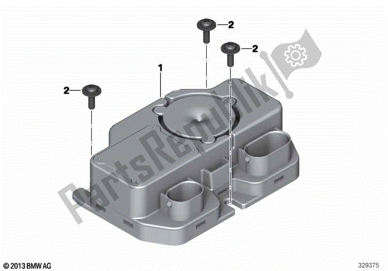 Todas las partes para Sistema De Alarma Antirrobo Modernizado de BMW K 1600 GTL 48 2010 - 2016