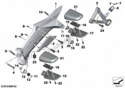 Footpeg plate/footpeg