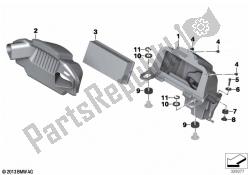 sistema de sonido de admisión