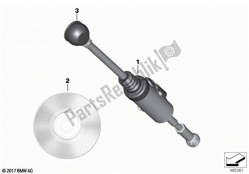 All parts for the Retrofit Gearshift Assistant Pro of the BMW K 1600 GTL 48 2017 - 2021