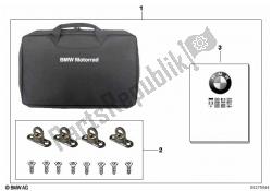 compartimento de armazenamento, topcase tour