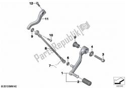 External gearshift parts/Shift lever