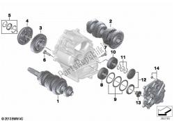 Individual transmission parts