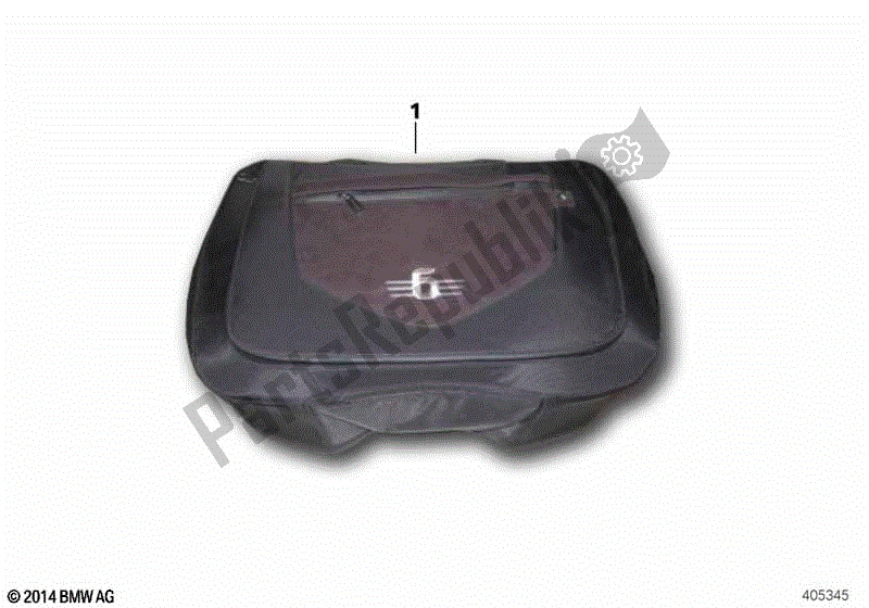 Todas las partes para Bolsillo Interior, Topcase Touring Exclusivo de BMW K 1600 GTL Excl 48 2013 - 2016