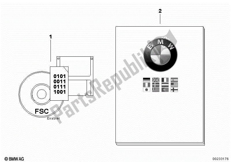 Todas las partes para Actualización De Bluetooth de BMW K 1600 GTL Excl 48 2013 - 2016