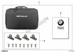 compartiment de rangement, topcase tour