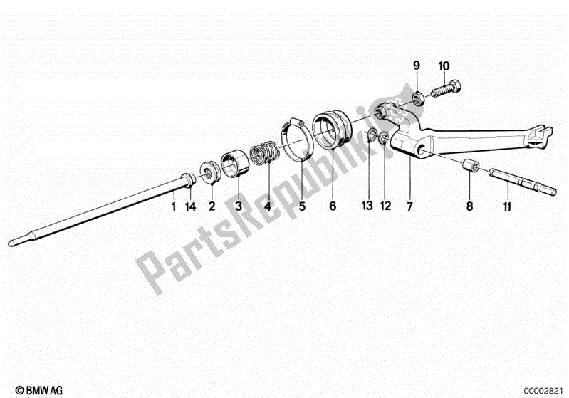 Toutes les pièces pour le Commande D'embrayage du BMW K 75  569 750 1985 - 1995