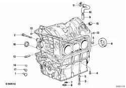 piezas de montaje del bloque de motor