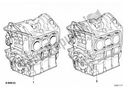 motor curto / cárter com pistões