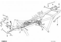 Cable harness cover front/rear