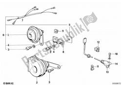 Horn, pulse generator speedometer