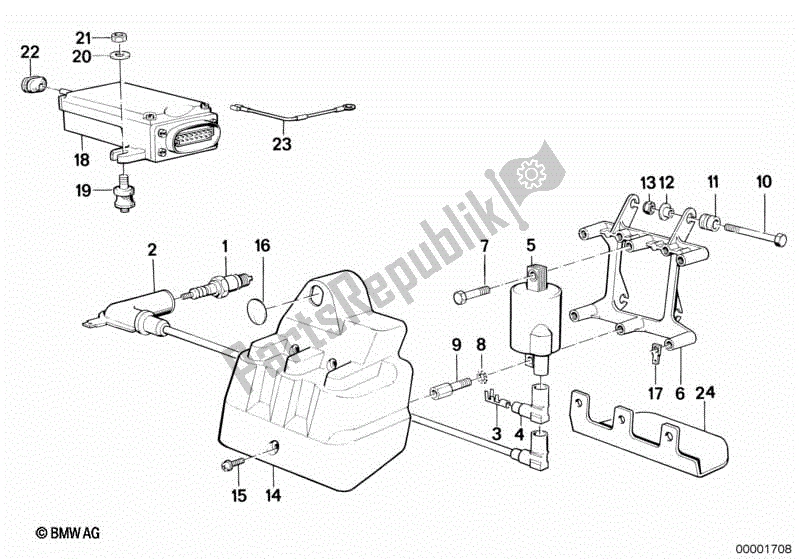 Todas las partes para Sistema De Encendido de BMW K 75C 750 1985 - 1990