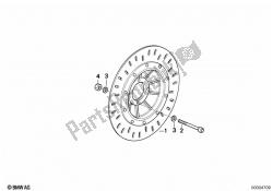 Brake rotor, front