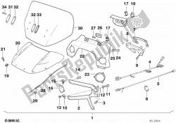 Installing set windshield