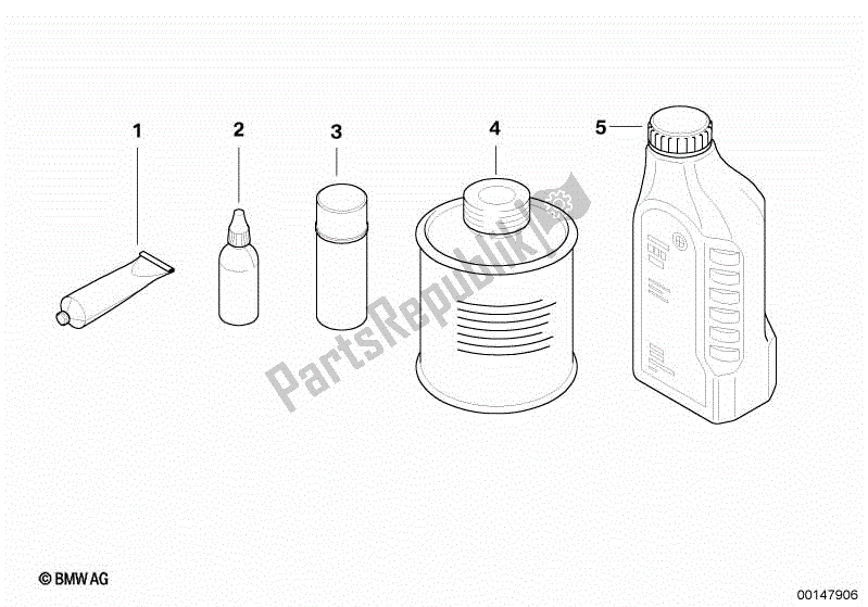 Todas las partes para Recursos Operativos de BMW K 75 RT 750 1989 - 1995