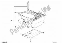 Topcase 22 L mounting parts