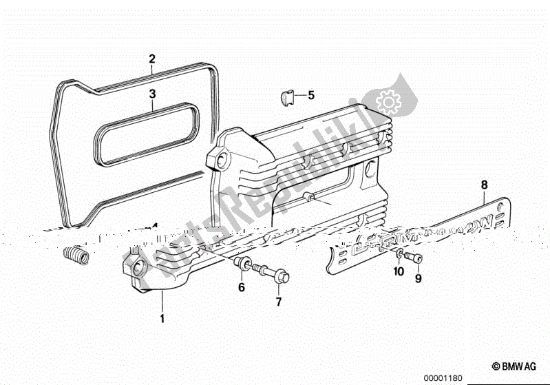 Todas las partes para Cubierta De Tapa De Cilindro de BMW K 75S 750 1986 - 1995