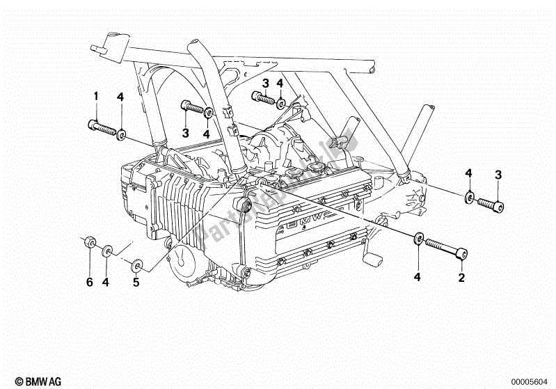 Todas las partes para Suspensión Del Motor de BMW K 75S 750 1986 - 1995