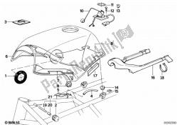 réservoir de carburant / pièces de fixation