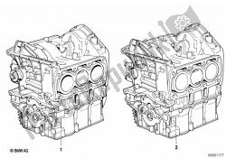 motore corto / basamento con pistoni