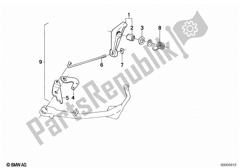 Todas las partes para Costado de BMW K 75S 750 1986 - 1995