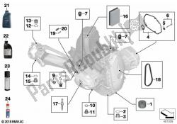 óleo do motor / serviço de manutenção