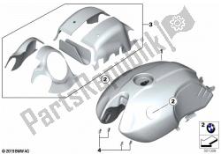 serbatoio carburante, piena visibilità in alluminio