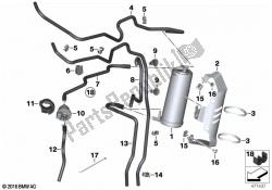 Activated Charcoal Filter/mounting parts