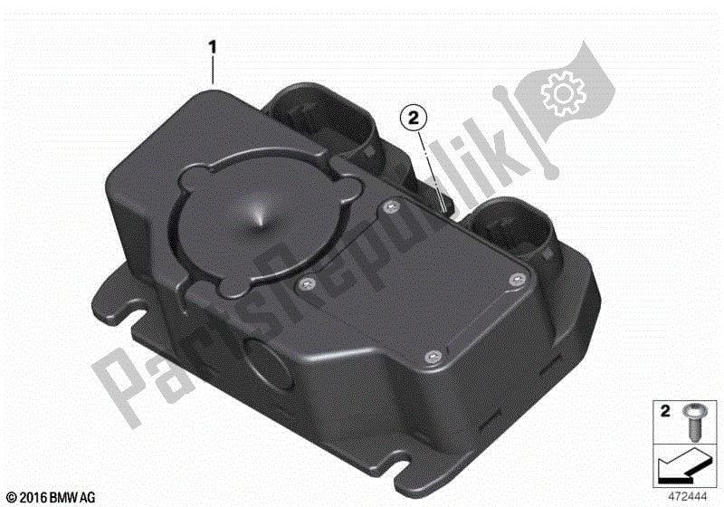 Todas las partes para Sistemas De Alarma de BMW R Nine T K 21 2016 - 2021