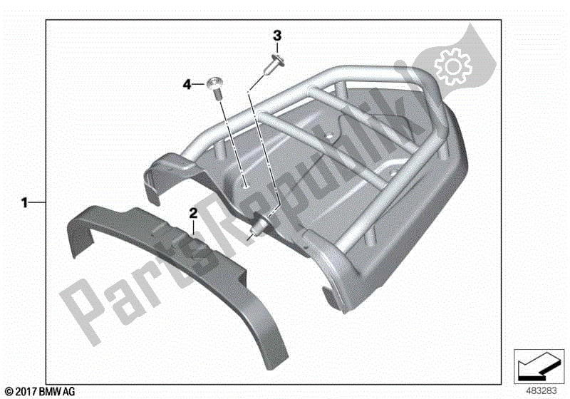 Todas las partes para Portero De Equipaje de BMW R Nine T K 21 2016 - 2021