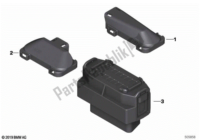 Todas las partes para Carcasa De Buje Obd de BMW R Nine T K 21 2016 - 2021