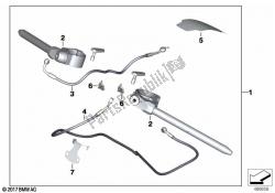 set manillar de talón ajustable