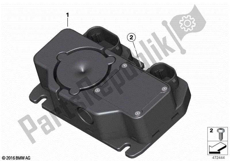 Todas las partes para Sistemas De Alarma de BMW R Nine T Pure K 22 2016 - 2021